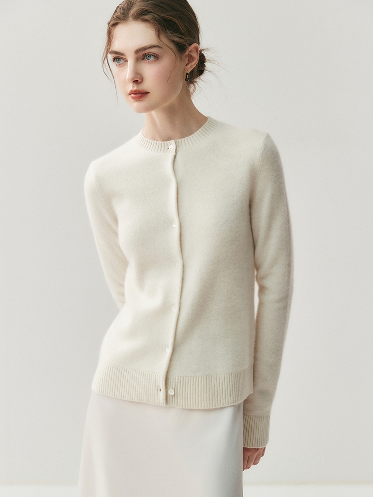 Wool Coat Peacoat - CHICUU Otoño Invierno mujer cárdigan grueso