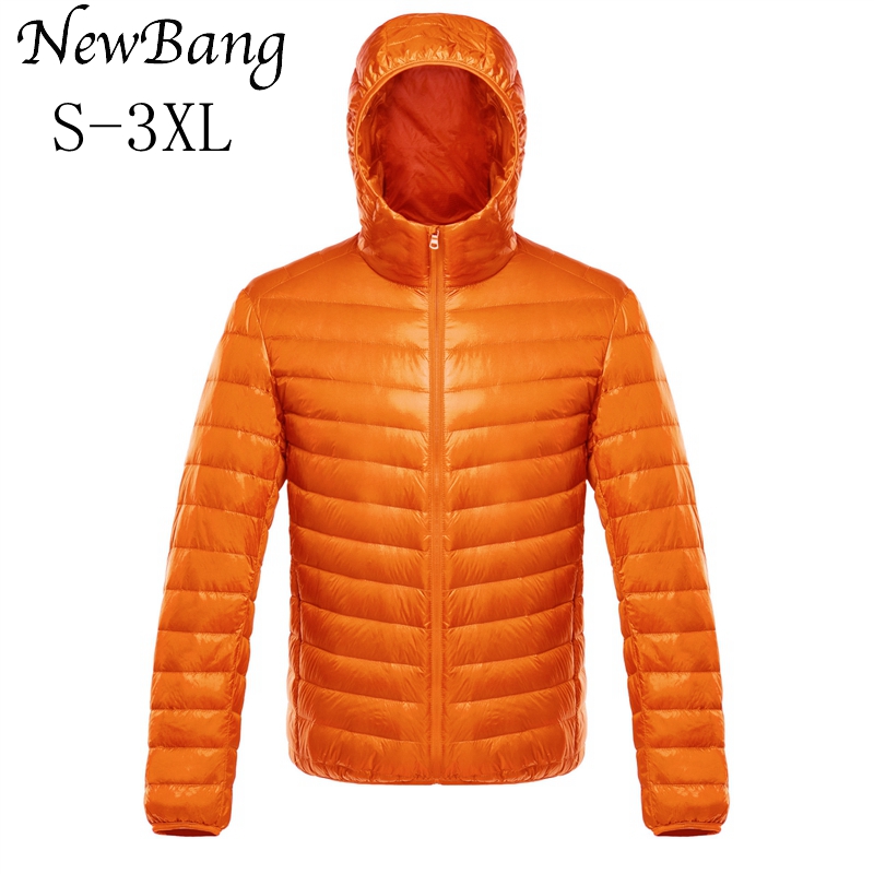 Down Jacket Packable - NewBang-abrigo de plumón ultraligero para hombre,