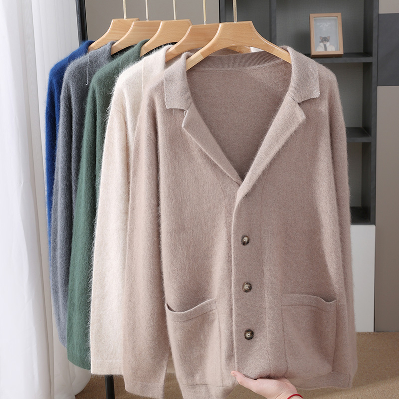 Nuevo Cárdigan de lana de visó - Wool Coat Peacoat reseña y precio