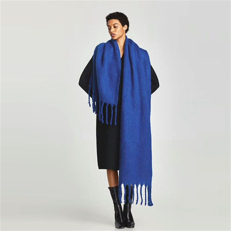 Bufanda de invierno de marca d - Cashmere Pashmina Wrap reseña y precio