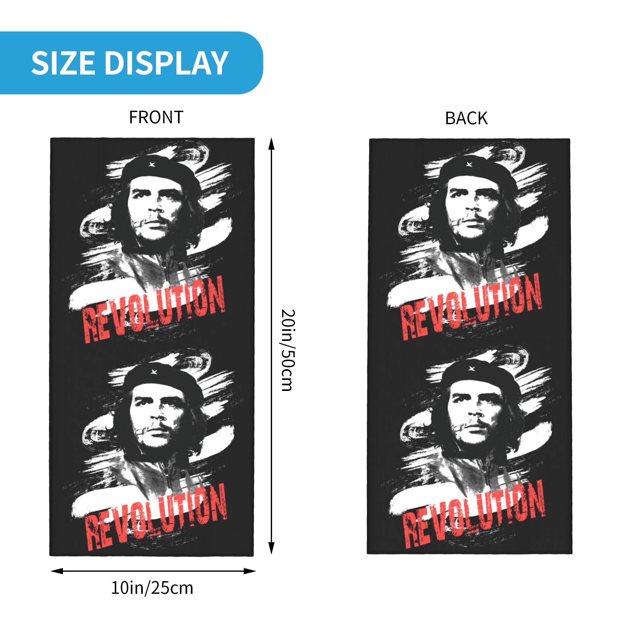 Bandana personalizada de la re - Neck Gaiter Fleece reseña y precio