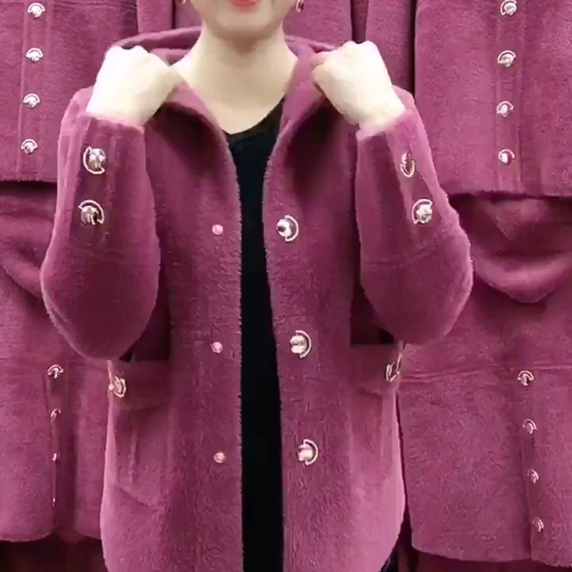 Nuevo abrigo de terciopelo de  - Wool Coat Peacoat reseña y precio
