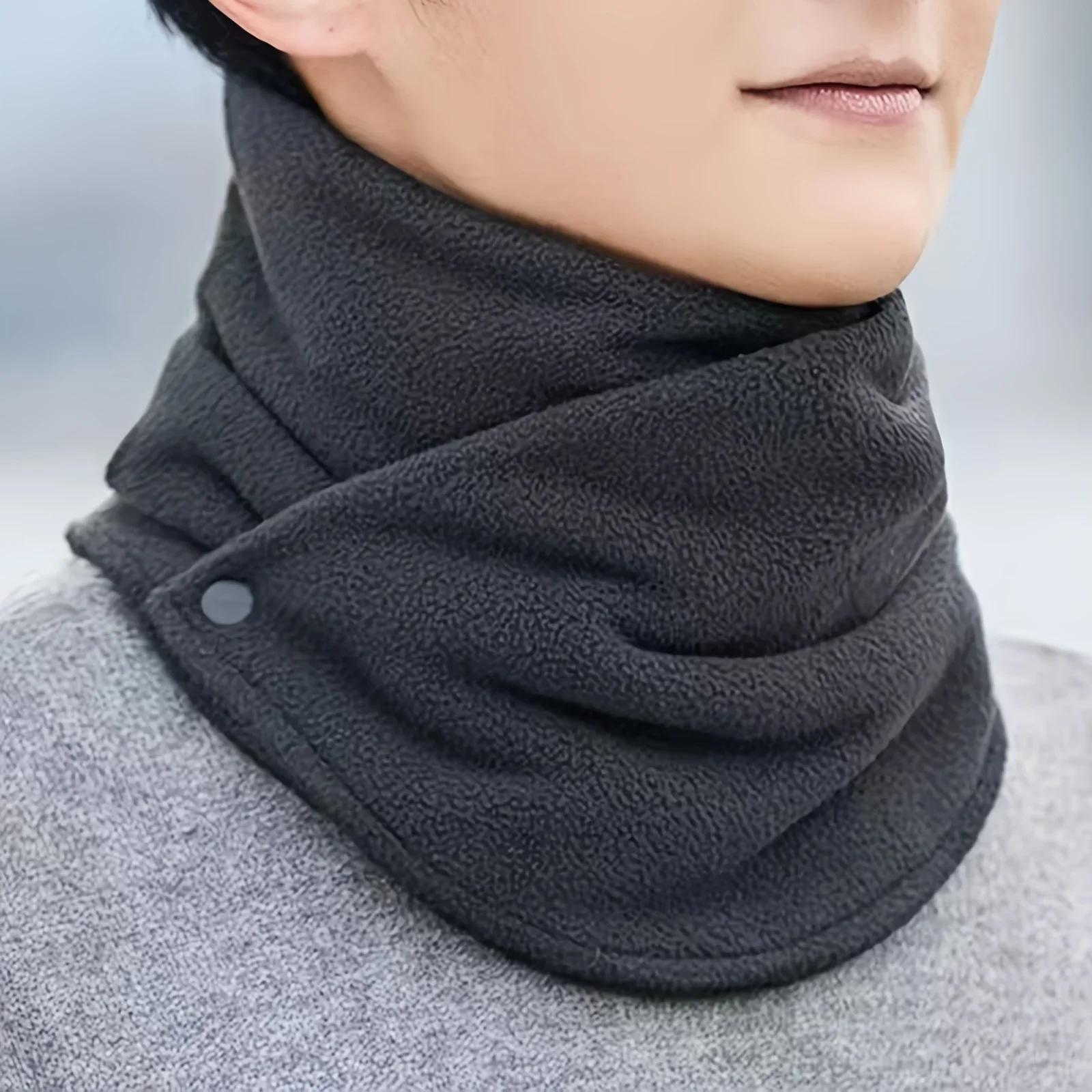 Nuevas bufandas de lana de cor - Neck Gaiter Fleece reseña y precio