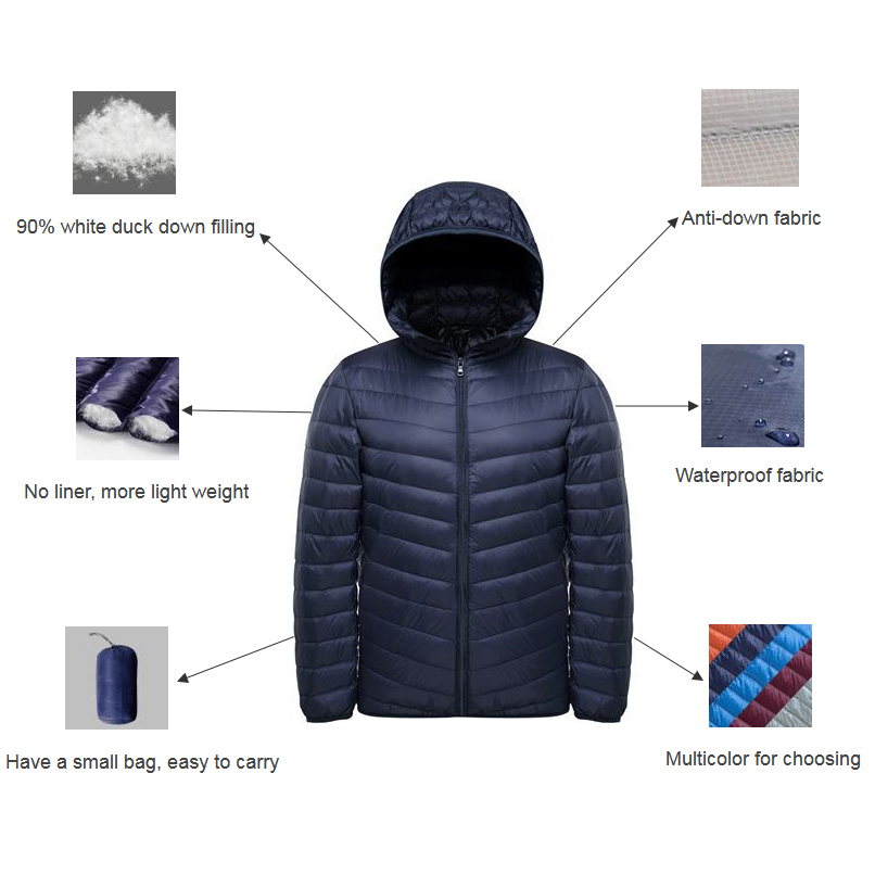 NewBang-abrigo de plumón ultra - Down Jacket Packable reseña y precio